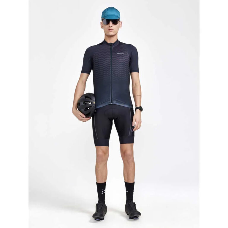 Craft ADV Endur Short Sleeve Jersey S Black / Slate - XL Black / Slate - Image 6