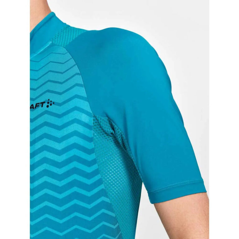 Craft ADV Endur Short Sleeve Jersey S Deep Lake - XL Deep Lake - Image 4