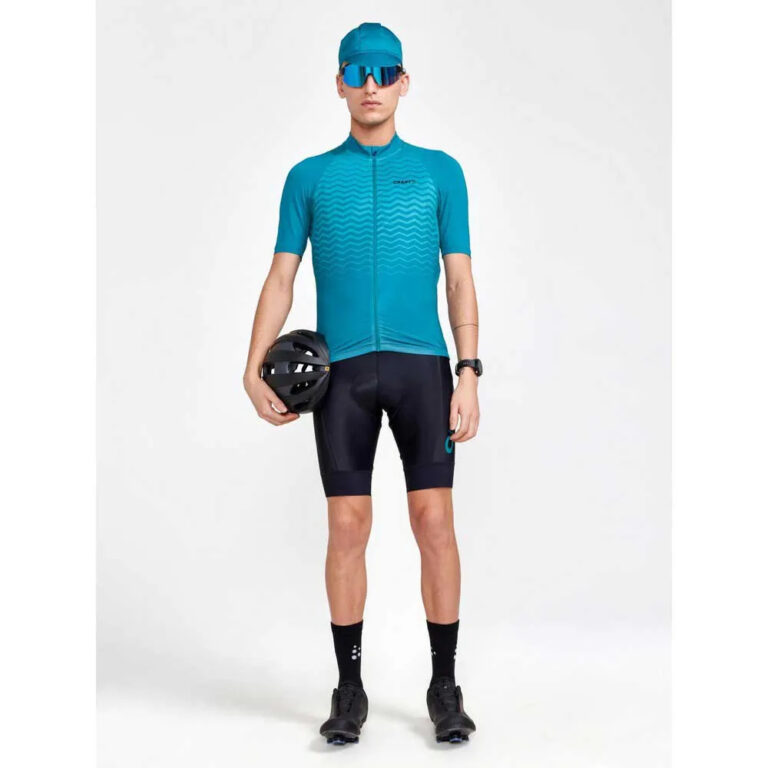 Craft ADV Endur Short Sleeve Jersey S Deep Lake - XL Deep Lake - Image 6