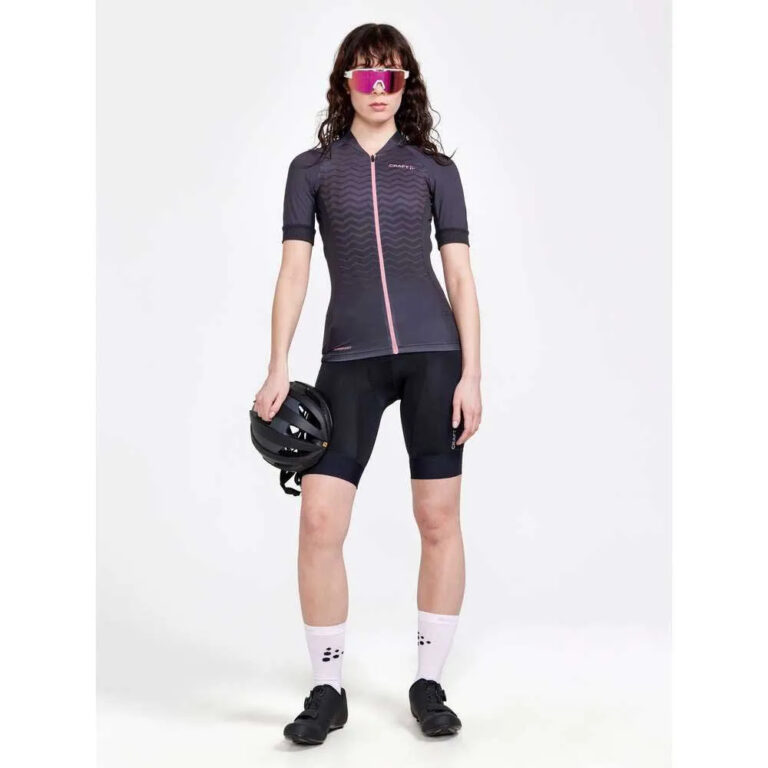 Craft ADV Endur Short Sleeve Jersey XS Slate / Dawn - L Slate / Dawn - Image 5