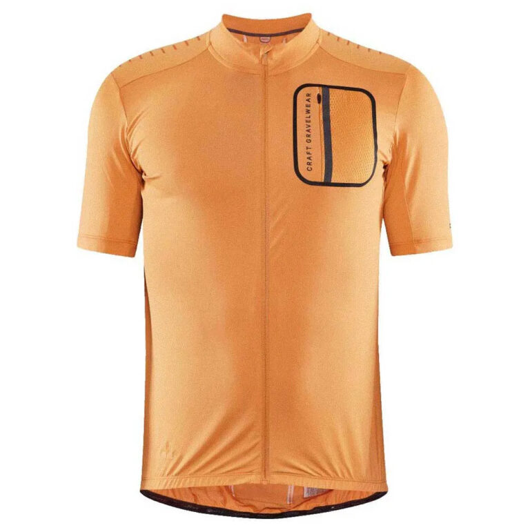 Craft ADV Gravel Short Sleeve Jersey S Desert - XL Desert - Image 3