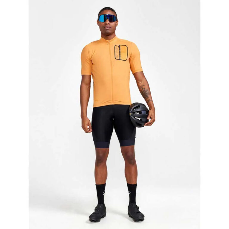 Craft ADV Gravel Short Sleeve Jersey S Desert - XL Desert - Image 6