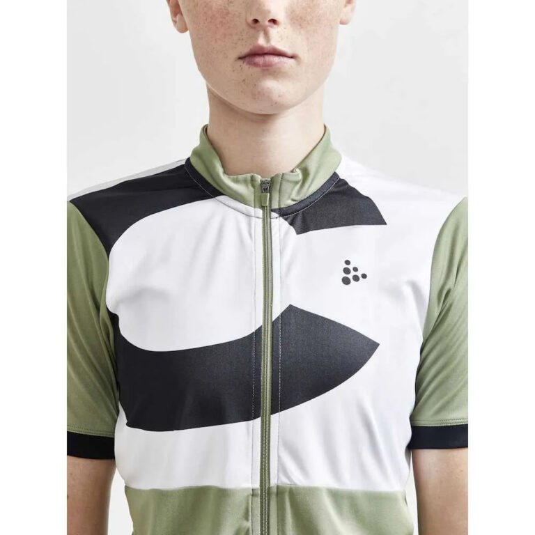 Craft Core Endur Logo Short Sleeve Jersey M Forest / Whisper - Image 4