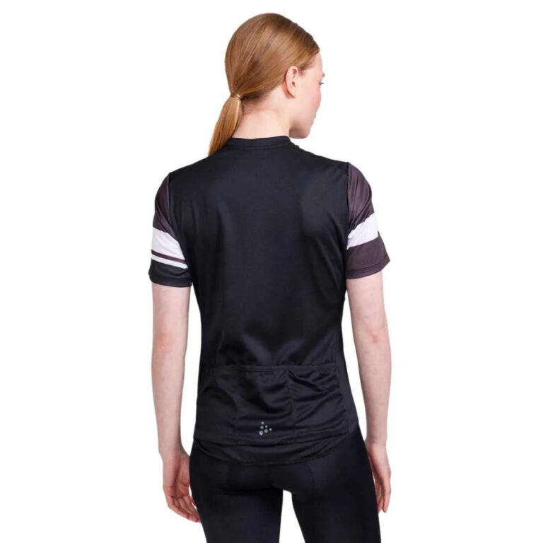 Craft CORE Endur Logo Short Sleeve Jersey XS Black / Slate - L Black / Slate - Image 2