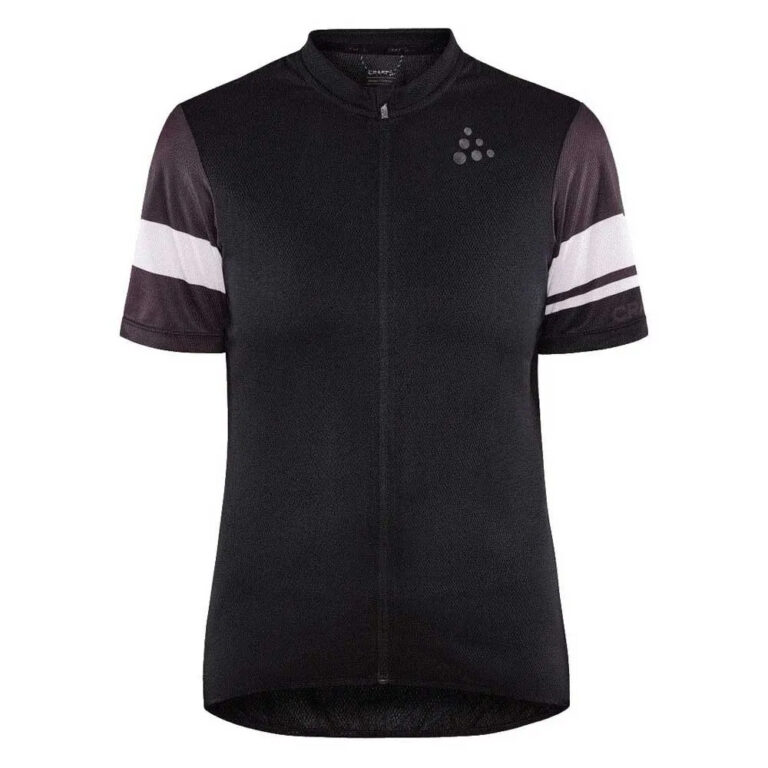 Craft CORE Endur Logo Short Sleeve Jersey XS Black / Slate - L Black / Slate - Image 3