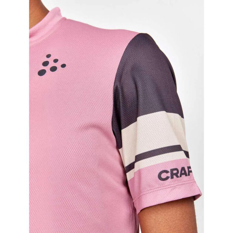 Craft CORE Endur Logo Short Sleeve Jersey XS Dawn / Slate - L Dawn / Slate - Image 5