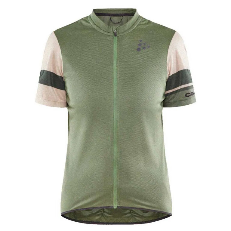 Craft CORE Endur Logo Short Sleeve Jersey XS Jade / Ecru - L Jade / Ecru - Image 3