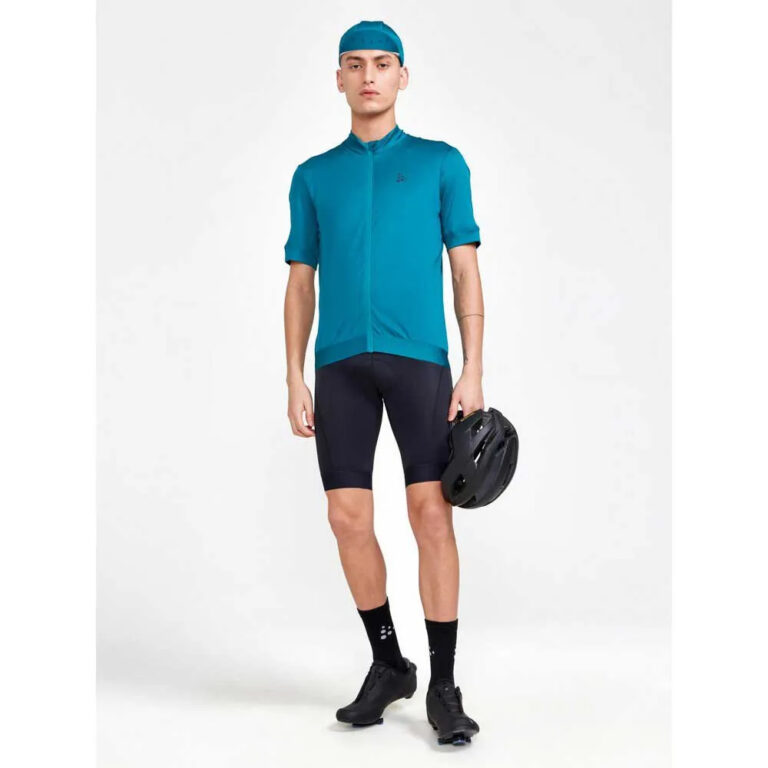 Craft CORE Essence Short Sleeve Jersey S Deep Lake - XL Deep Lake - Image 5