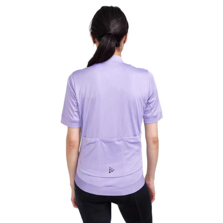 Craft CORE Essence Short Sleeve Jersey XS Lavender - L Lavender - Image 2