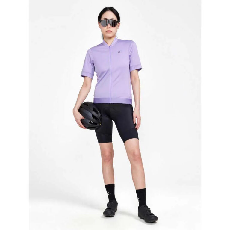 Craft CORE Essence Short Sleeve Jersey XS Lavender - L Lavender - Image 5