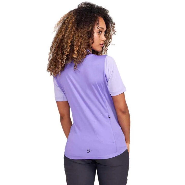 Craft CORE Offroad Short Sleeve Jersey XS Lavender / Magic - L Lavender / Magic - Image 2