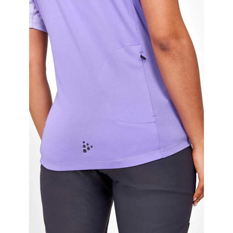 Craft CORE Offroad Short Sleeve Jersey XS Lavender / Magic - L Lavender / Magic - Image 4