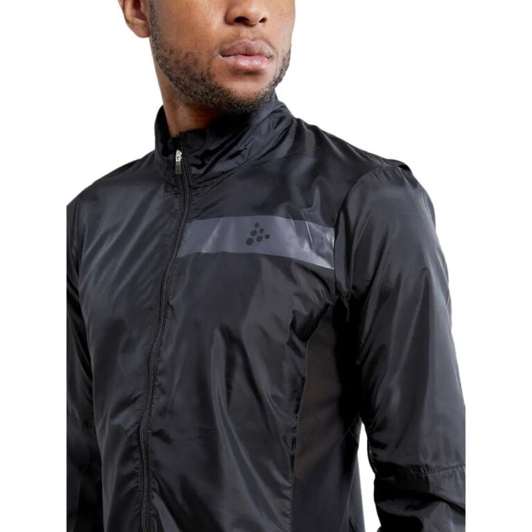 Craft Essence Light Wind Jacket XS Black - 3XL Black - Image 5