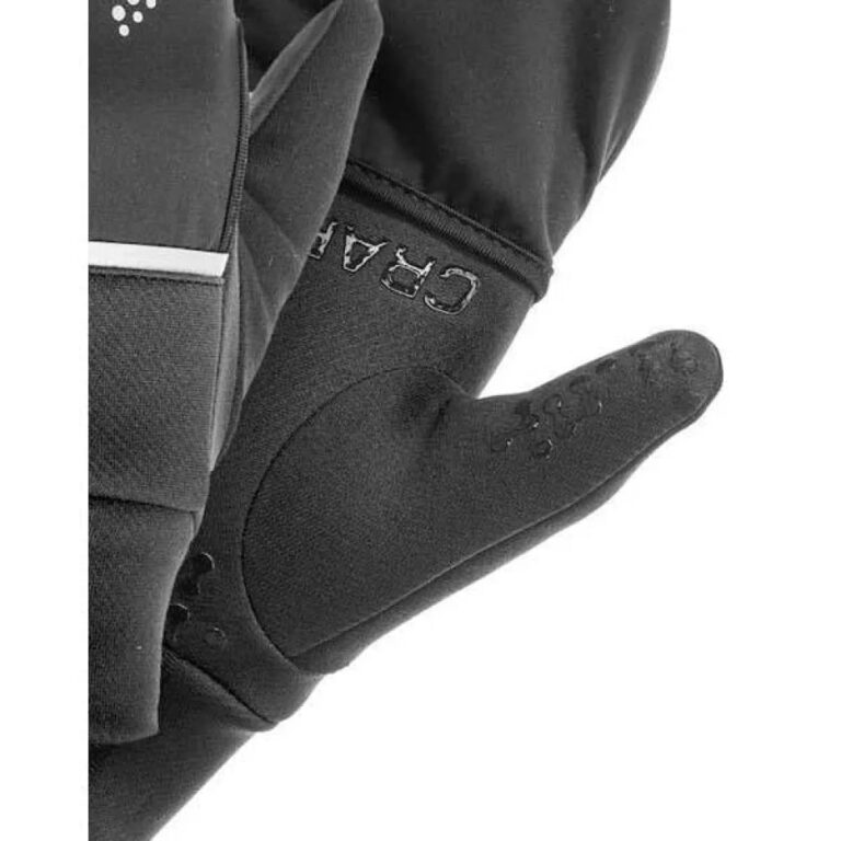 Craft Hybrid Weather Gloves XS Black - 2XL Black - Image 4