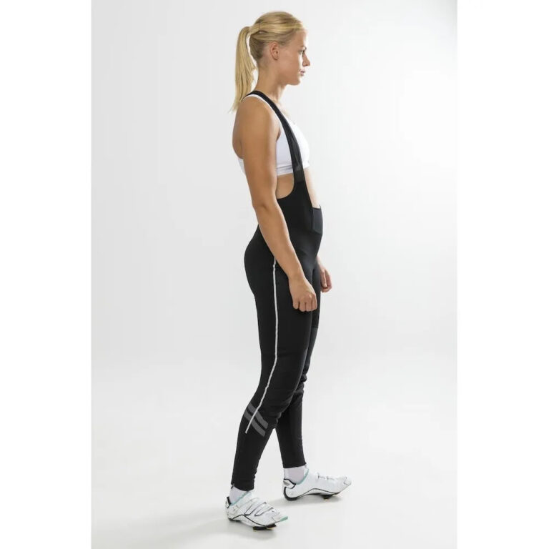 Craft Ideal Wind Bib Tights XS Black - 2XL Black - Image 4