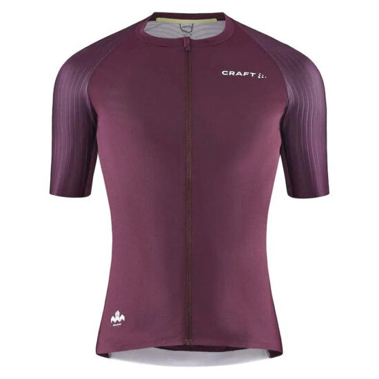 Craft PRO Aero Short Sleeve Jersey M Burgundy - XL Burgundy