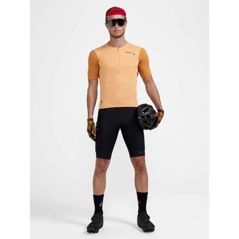 Craft Pro Gravel Short Sleeve Jersey S Peach / Desert - XL Peach / Desert - Image 7