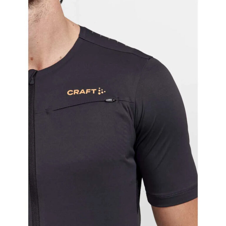 Craft Pro Gravel Short Sleeve Jersey S Slate / Black - XL Slate / Black - Image 4