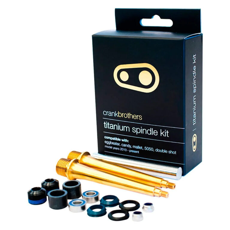 Crankbrothers Titanium Spindle Kit Axe One Size Gold