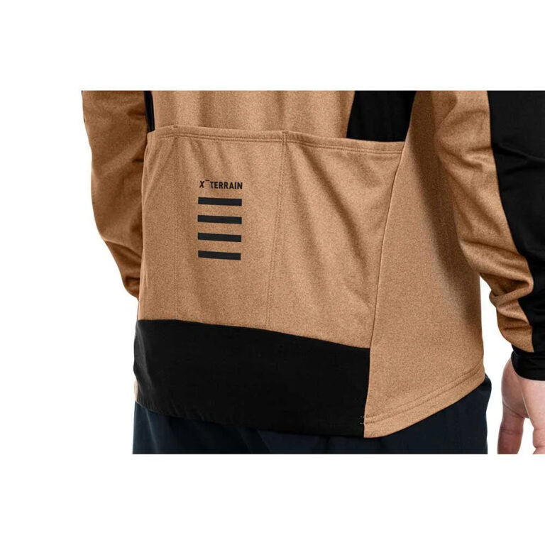 Cube ATX CMPT Long Sleeve Jersey XS Brown / Black - 3XL Brown / Black - Image 4