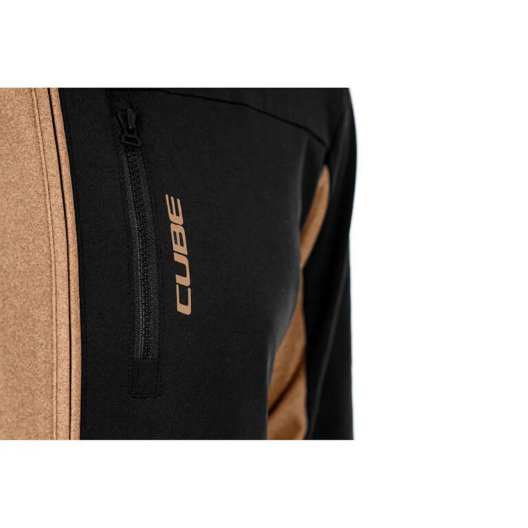 Cube ATX CMPT Long Sleeve Jersey XS Brown / Black - 3XL Brown / Black - Image 5