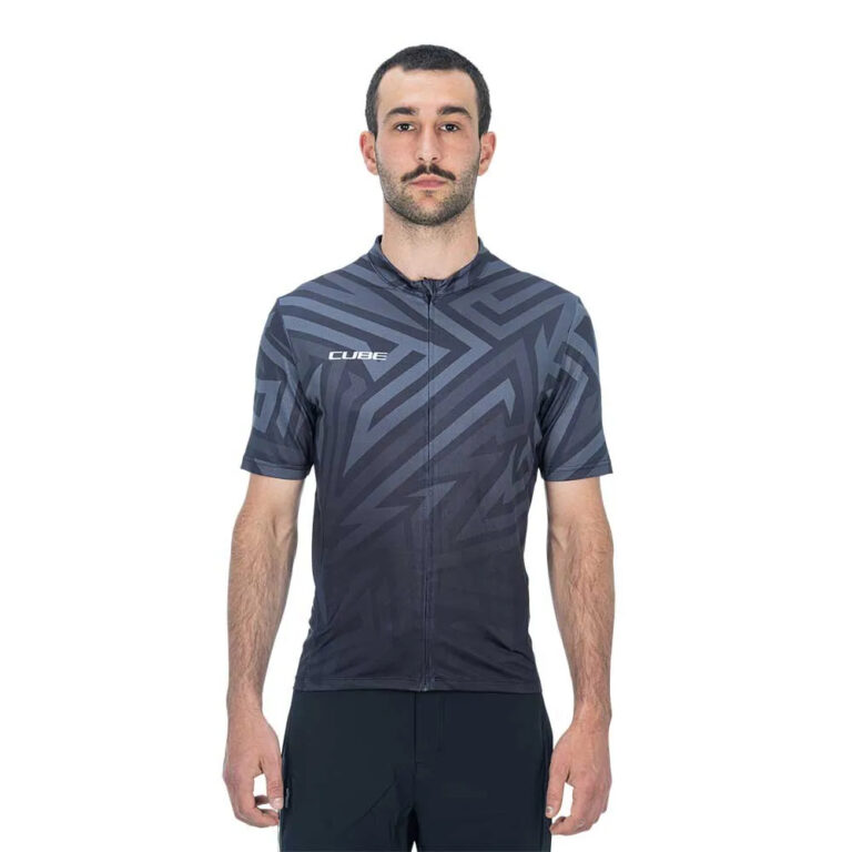 Cube ATX CMPT Short Sleeve Jersey XS Black / Grey - 2XL Black / Grey