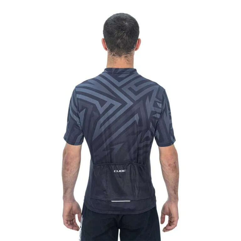 Cube ATX CMPT Short Sleeve Jersey XS Black / Grey - 2XL Black / Grey - Image 2