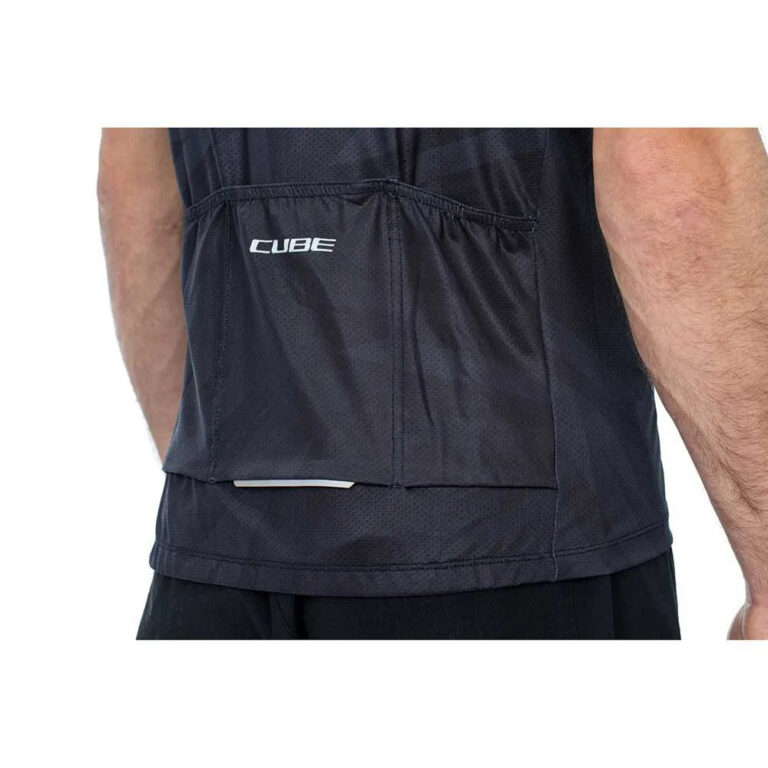 Cube ATX CMPT Short Sleeve Jersey XS Black / Grey - 2XL Black / Grey - Image 4