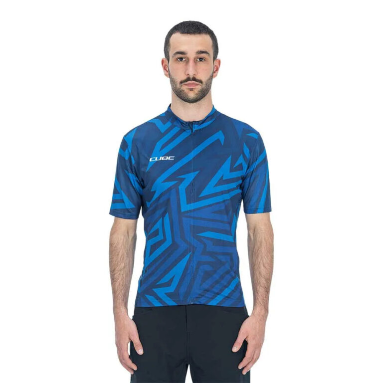 Cube ATX CMPT Short Sleeve Jersey XS Blue - 3XL Blue