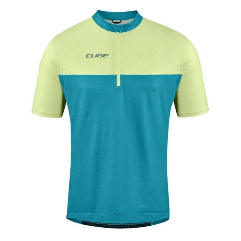 Cube ATX CMPT Short Sleeve Jersey XS Green / Lime - 3XL Green / Lime - Image 3