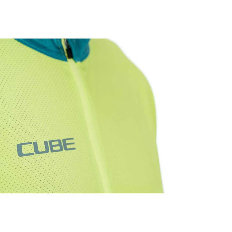 Cube ATX CMPT Short Sleeve Jersey XS Green / Lime - 3XL Green / Lime - Image 4