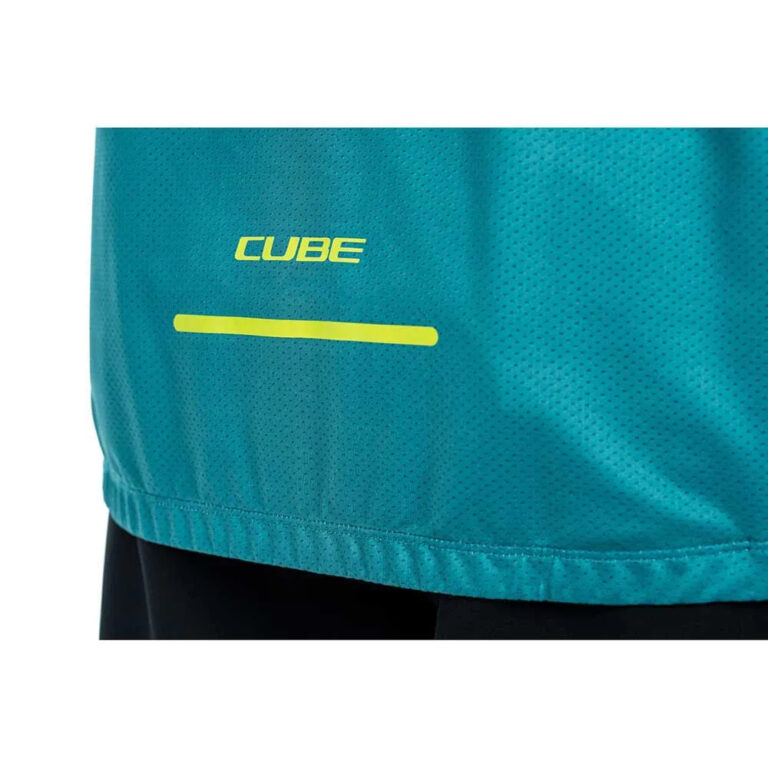 Cube ATX CMPT Short Sleeve Jersey XS Green / Lime - 3XL Green / Lime - Image 5