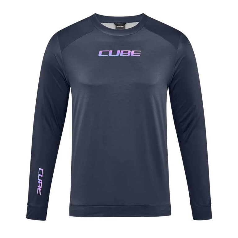 Cube ATX Long Sleeve Enduro Jersey XS Black - 2XL Black - Image 3