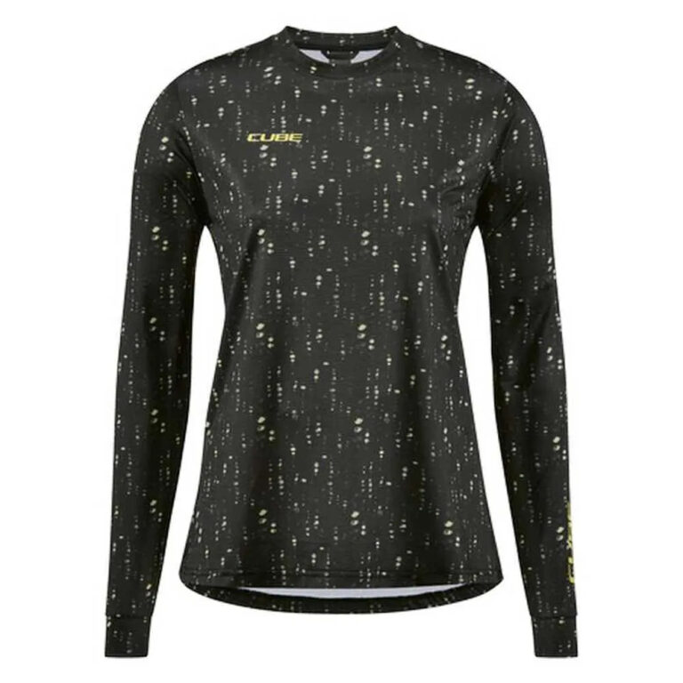 Cube ATX Long Sleeve Enduro Jersey XS Black Pattern - 3XL Black Pattern - Image 3