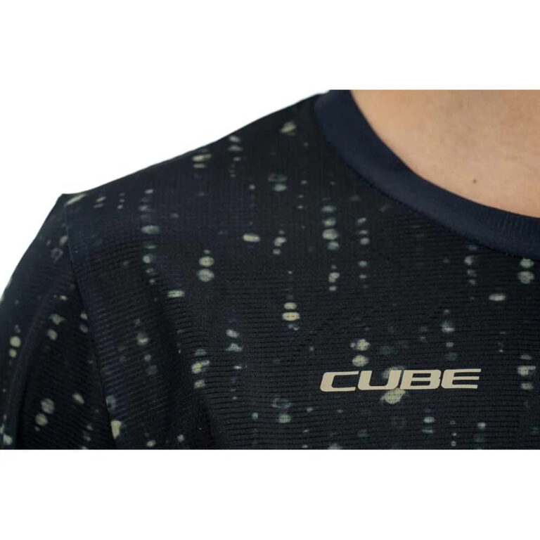 Cube ATX Long Sleeve Enduro Jersey XS Black Pattern - 3XL Black Pattern - Image 4