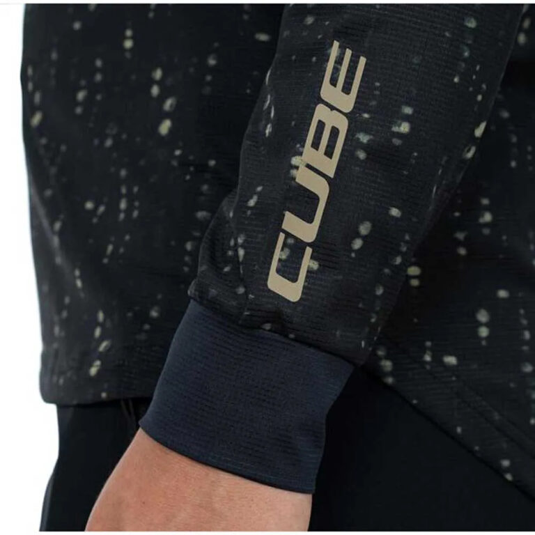 Cube ATX Long Sleeve Enduro Jersey XS Black Pattern - 3XL Black Pattern - Image 5