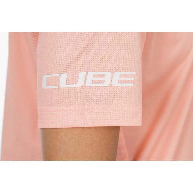 Cube ATX Short Sleeve Enduro Jersey S Coral - L Coral - Image 5