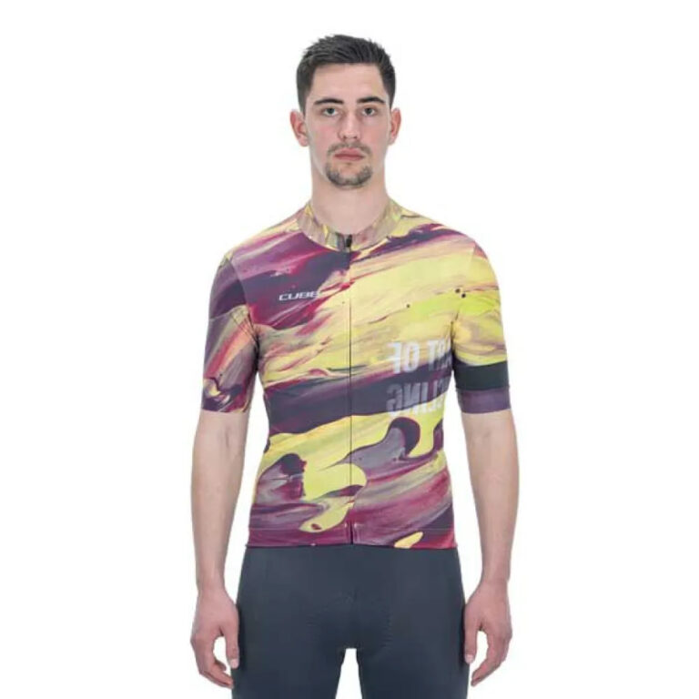 Cube Blackline Art Short Sleeve Jersey S Pattern - 3XL Pattern