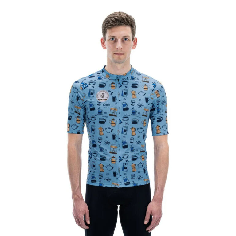 Cube BlackLine CMPT Short Sleeve Jersey 2XL Blue - Image 2