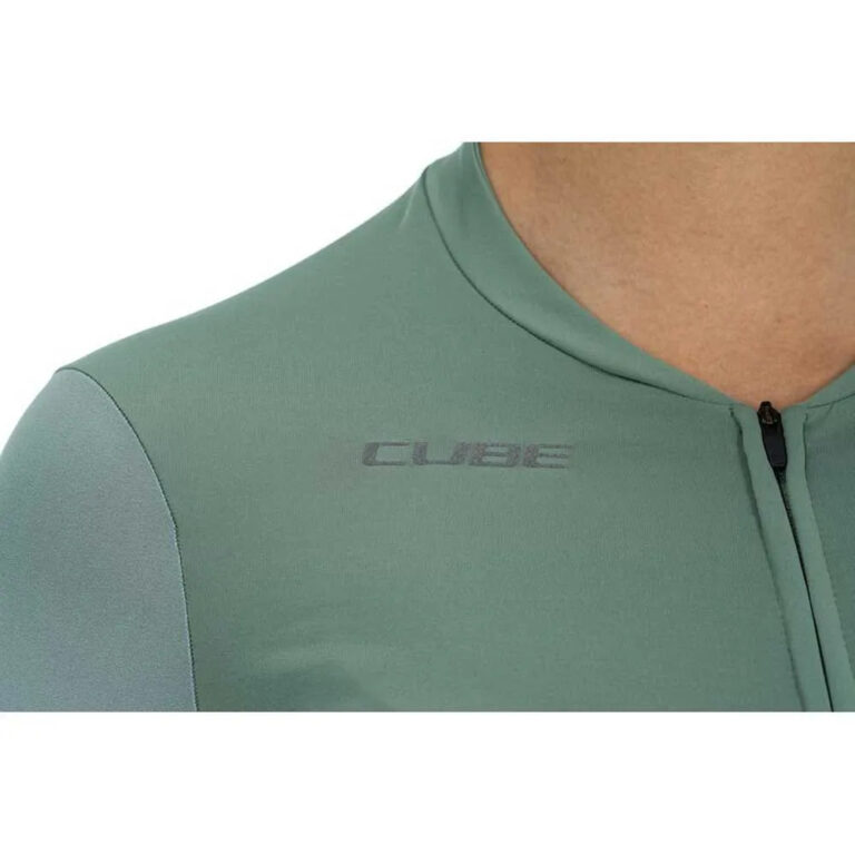 Cube Blackline Fade Short Sleeve Jersey XL Green / Violet - Image 6