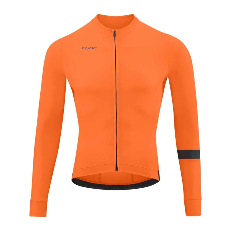 Cube Blackline Long Sleeve Jersey XS Orange - 3XL Orange - Image 3