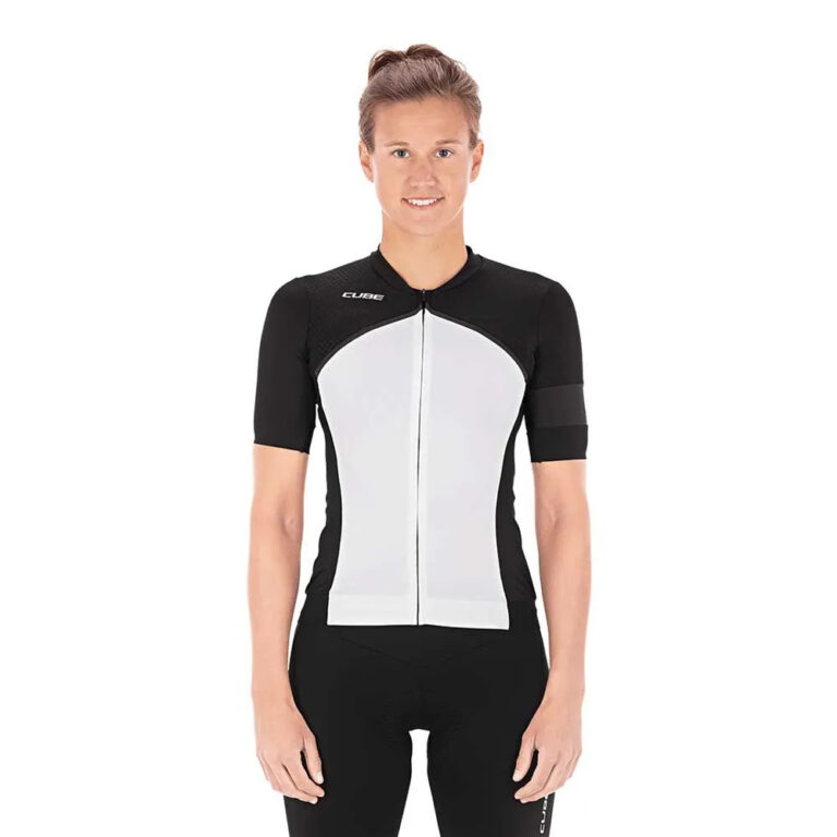 Cube Blackline Short Sleeve Jersey XS White / Black - 3XL White / Black