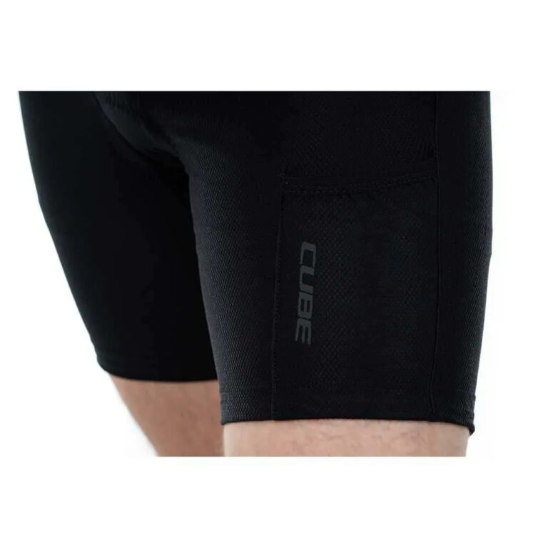 Cube Liner Bib Shorts XS Black - 3XL Black - Image 5