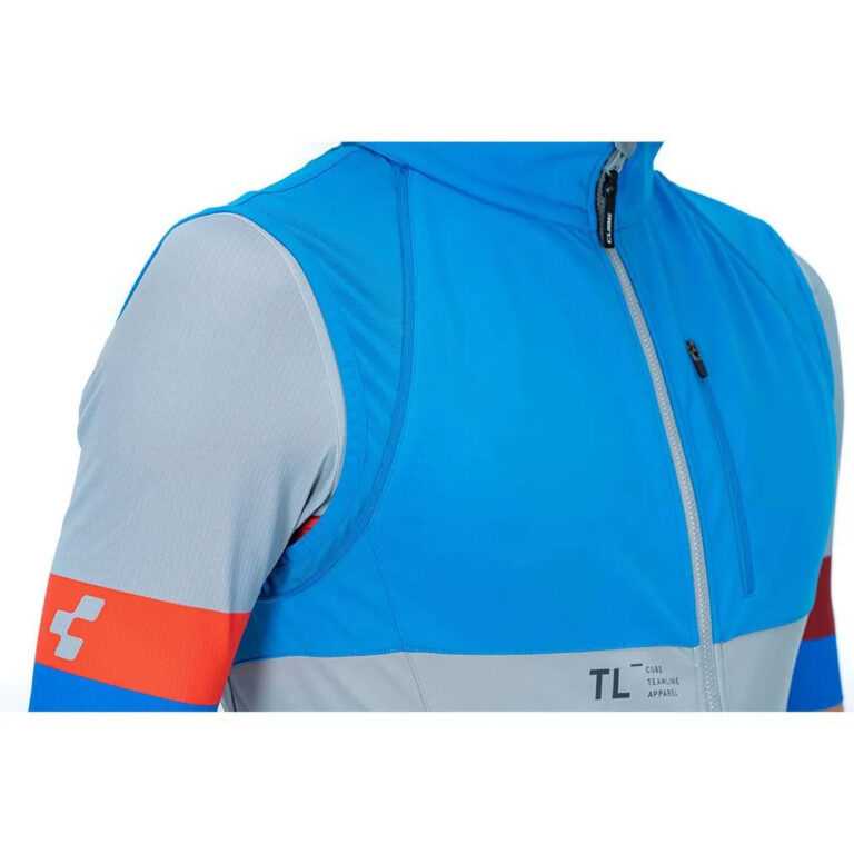 Cube Teamline Jacket XS Blue / Grey - 3XL Blue / Grey - Image 6