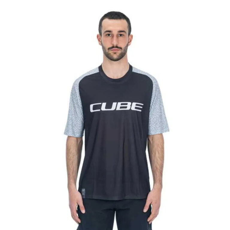 Cube Vertex Short Sleeve Enduro Jersey S Black - 3XL Black