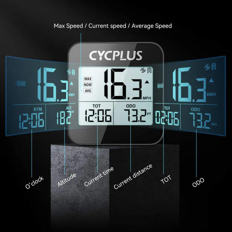 Cycplus G1 Cycling Computer One Size Black - Image 6