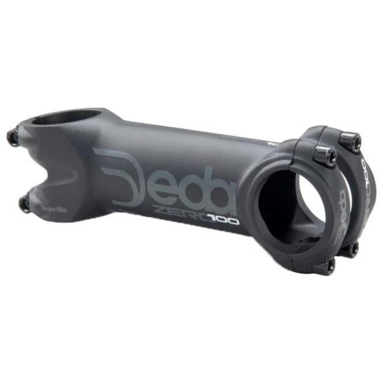 Deda Zero100 Aluminium Stem 100 mm Black Matt - 90 mm Black Matt