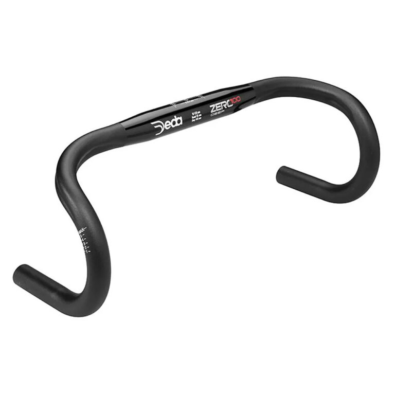 Deda Zero100 Deep Handlebar 420 mm - 440 mm &amp; 31.7 mm Black