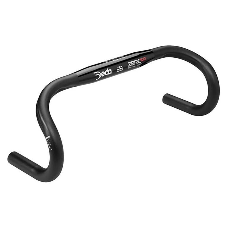 Deda Zero100 Shallow Handlebar 420 mm - 440 mm &amp; 31.7 mm Black