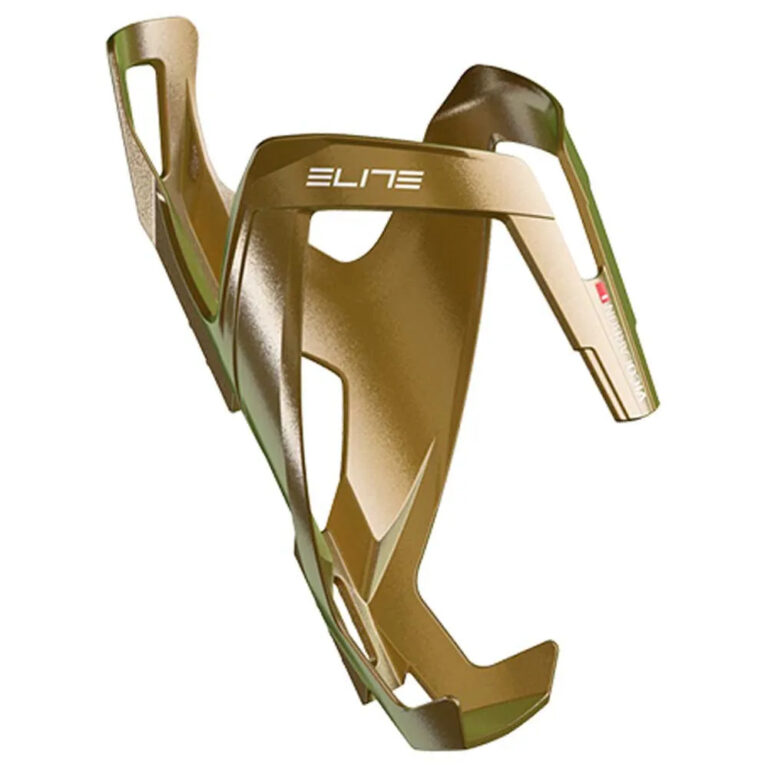 Elite Carbon Vico Bottle Cage One Size Metal Gold